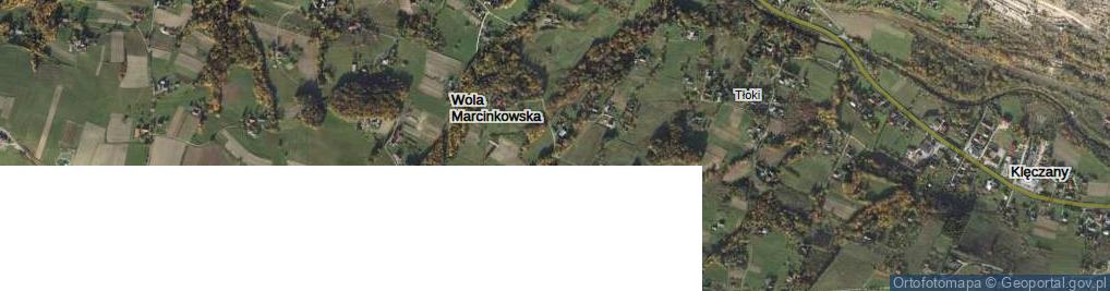 Zdjęcie satelitarne Wola Marcinkowska ul.